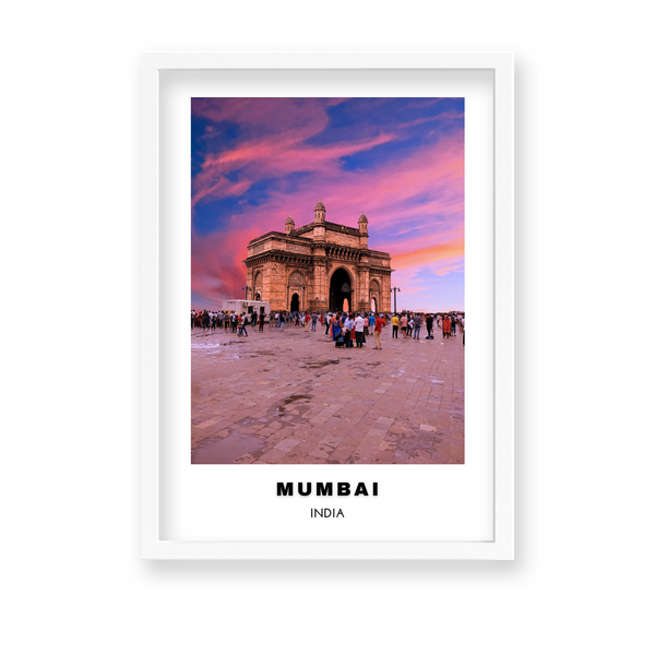 Mumbai Colored City Art - The Mortal Soul