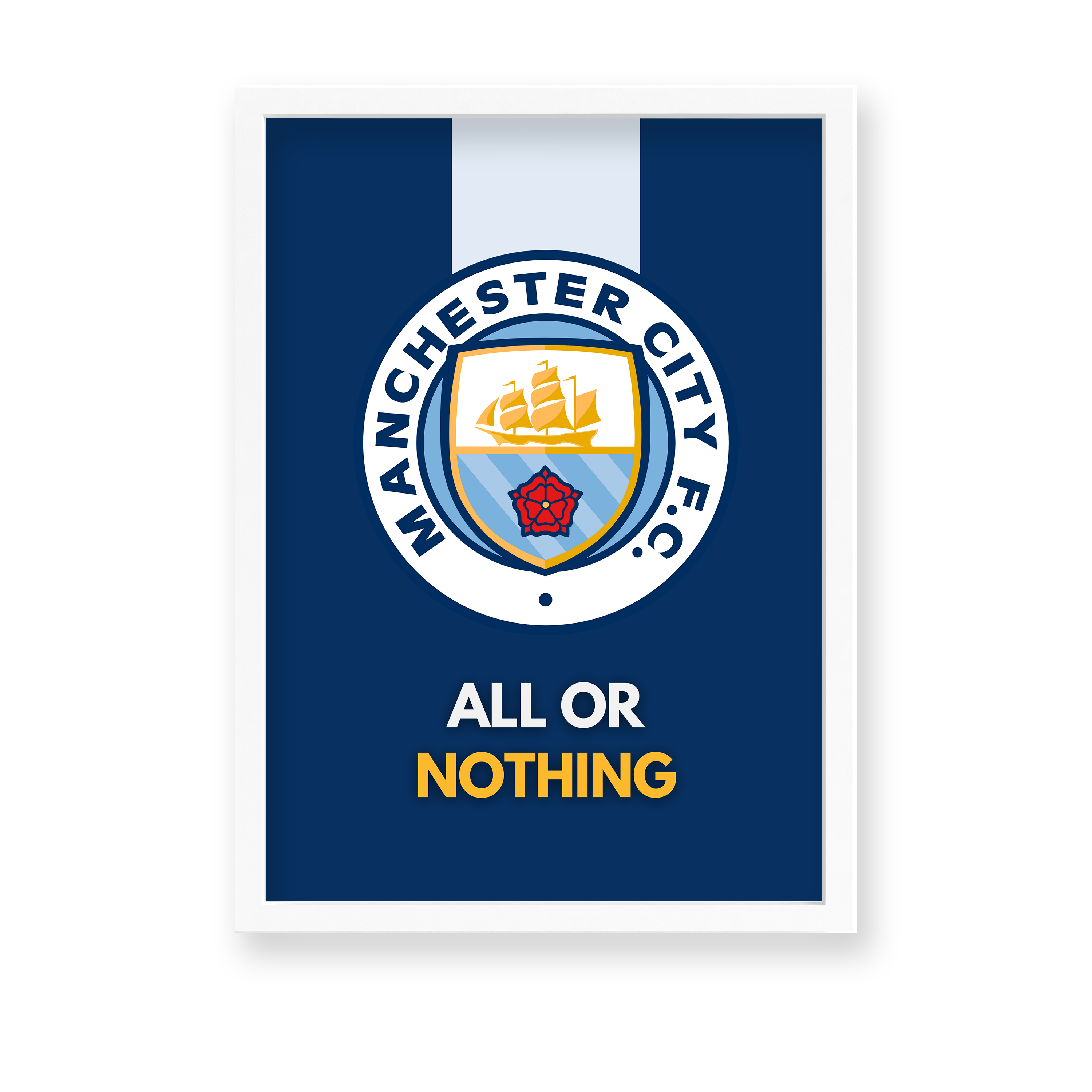 All or Nothing Manchester City Premium Wall Art - The Mortal Soul