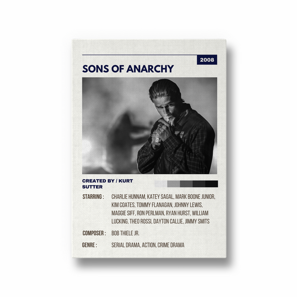 Sons of Anarchy Retro Wall Art - The Mortal Soul