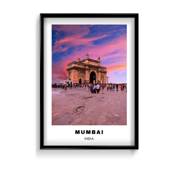 Mumbai Colored City Art - The Mortal Soul