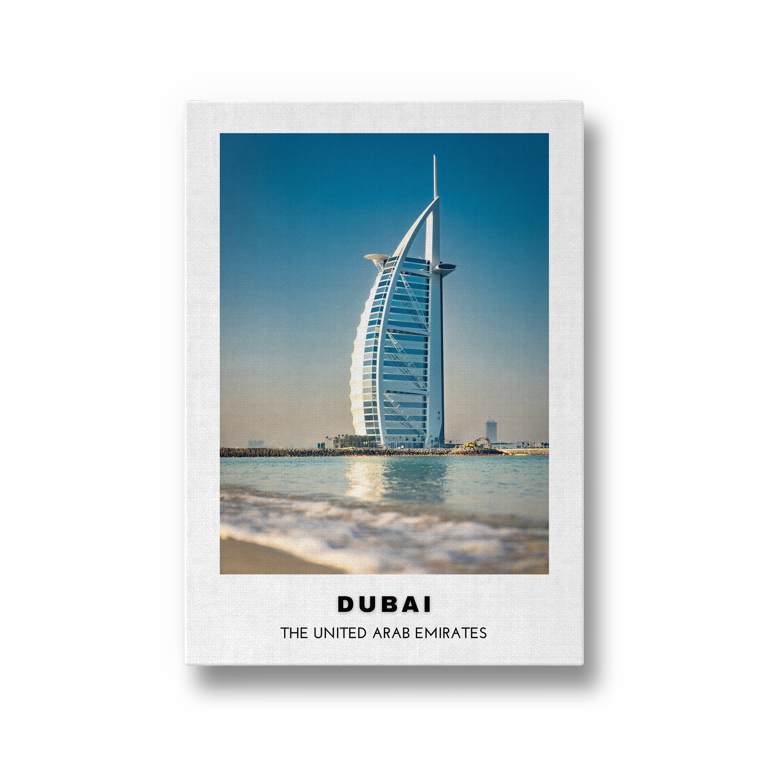 Dubai Colored City Art - The Mortal Soul