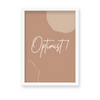 Optimist Quote Wall Art - The Mortal Soul