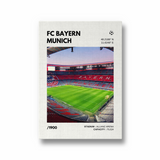 Bayern Munich Stadium Premium Wall Art - The Mortal Soul