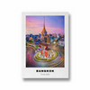 Bangkok Colored City Art - The Mortal Soul