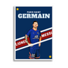 Paris Saint Germain - PSG Messi Poster - The Mortal Soul