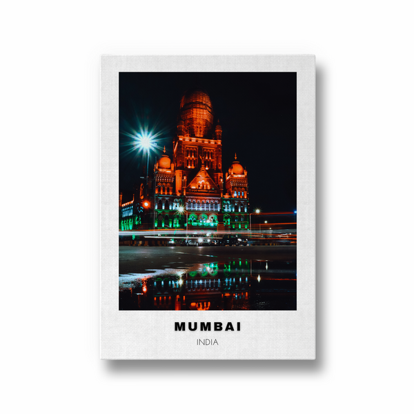 Mumbai Colored City Art - The Mortal Soul
