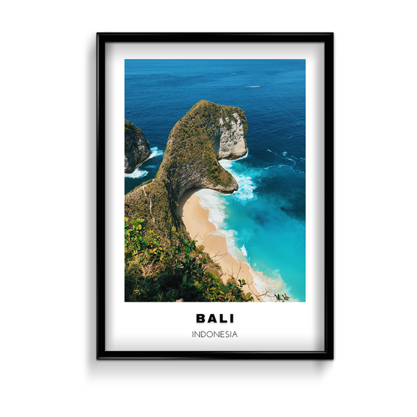 Bali Colored City Art - The Mortal Soul