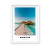 Maldives Colored City Art - The Mortal Soul
