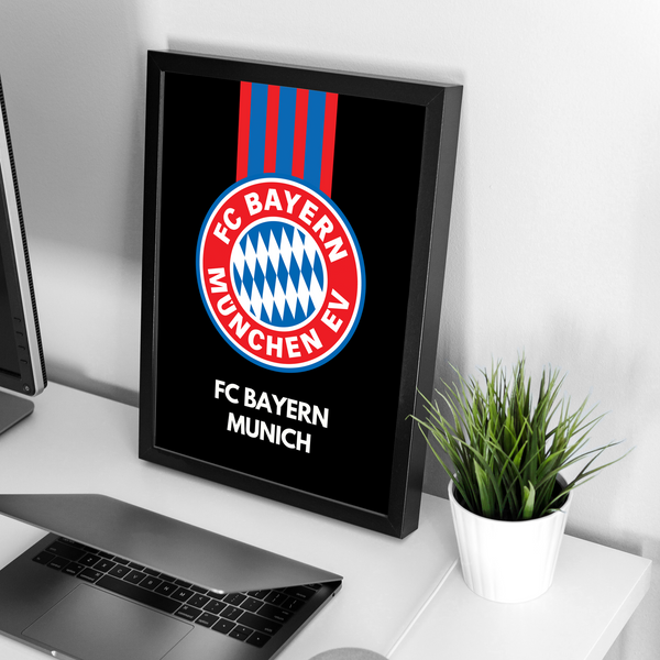 FC Bayern Munich Dark Premium Wall Art - The Mortal Soul