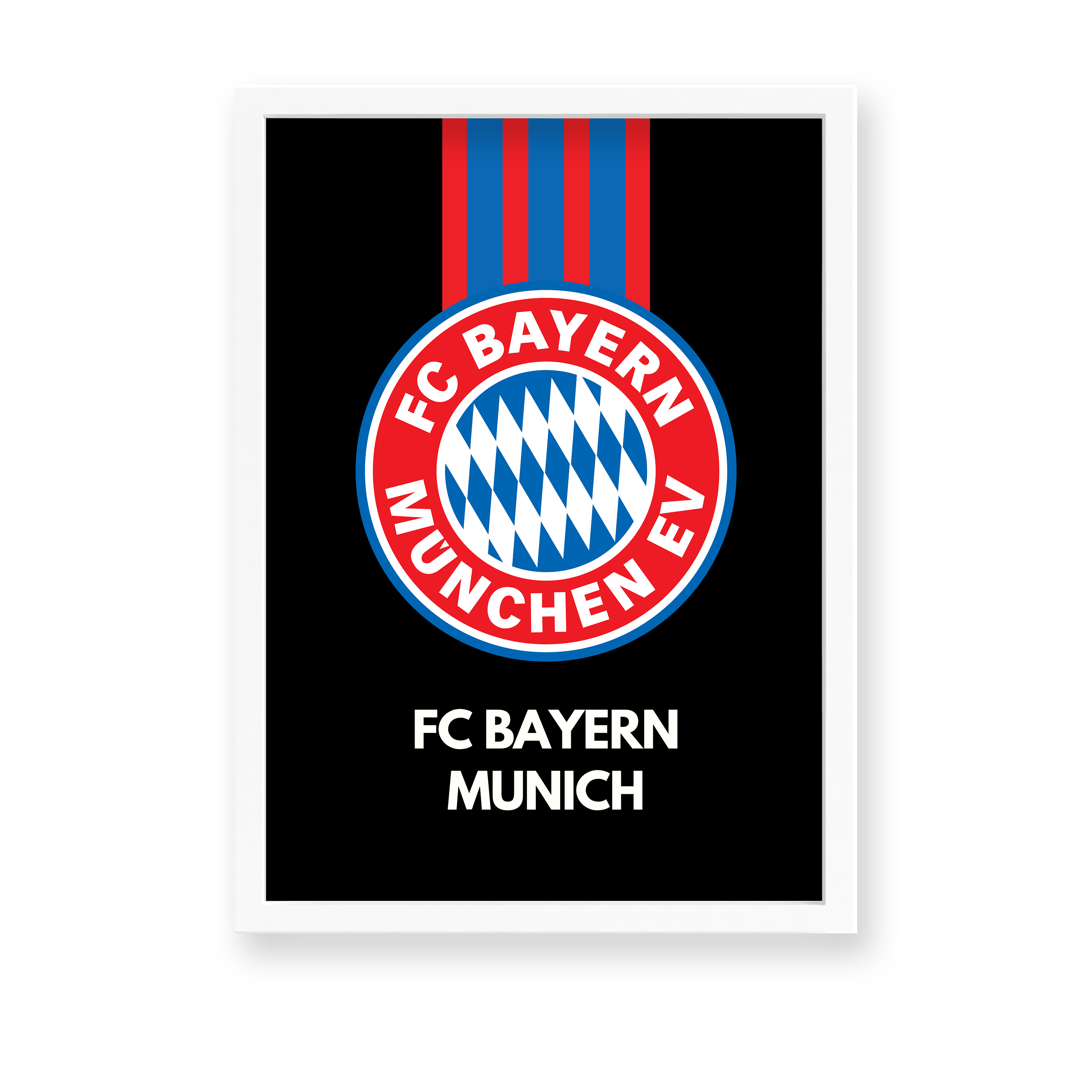 FC Bayern Munich Dark Premium Wall Art - The Mortal Soul