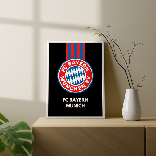 FC Bayern Munich Dark Premium Wall Art - The Mortal Soul