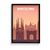 Barcelona Minimal Wall Art - The Mortal Soul