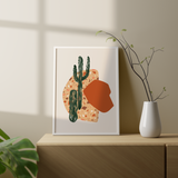 Satisfaction Abstract Modern Wall Art - The Mortal Soul