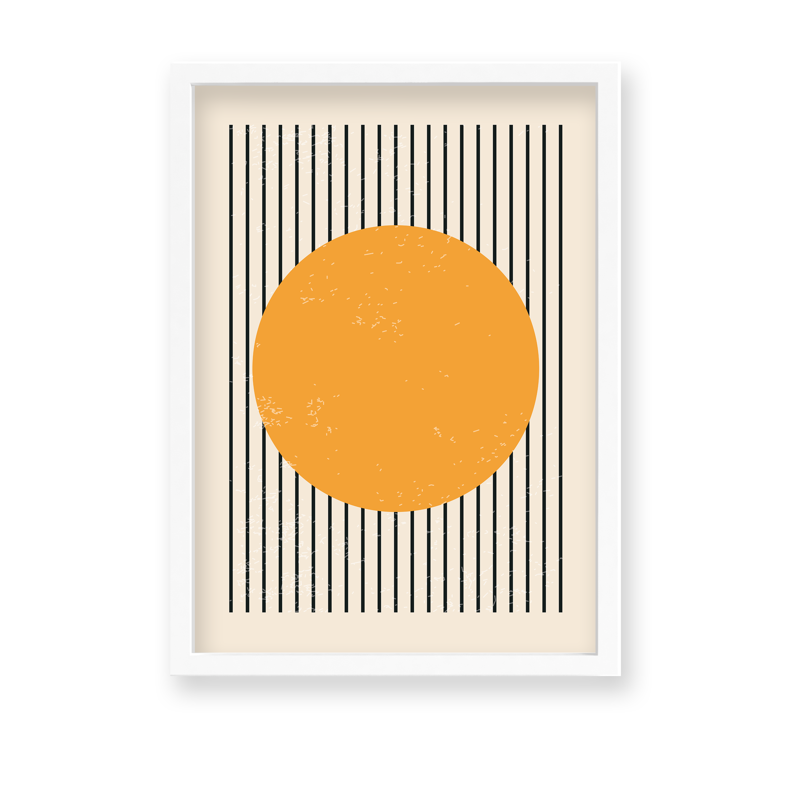 Phoenix Geometric Modern Wall Art - The Mortal Soul