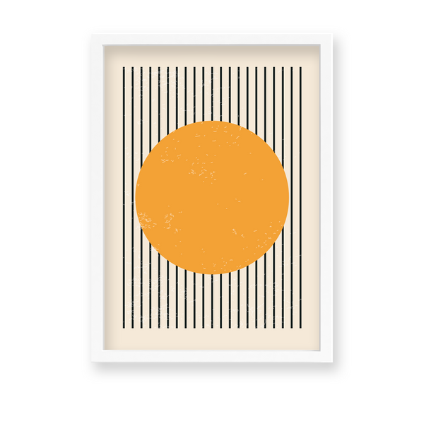 Phoenix Geometric Modern Wall Art - The Mortal Soul