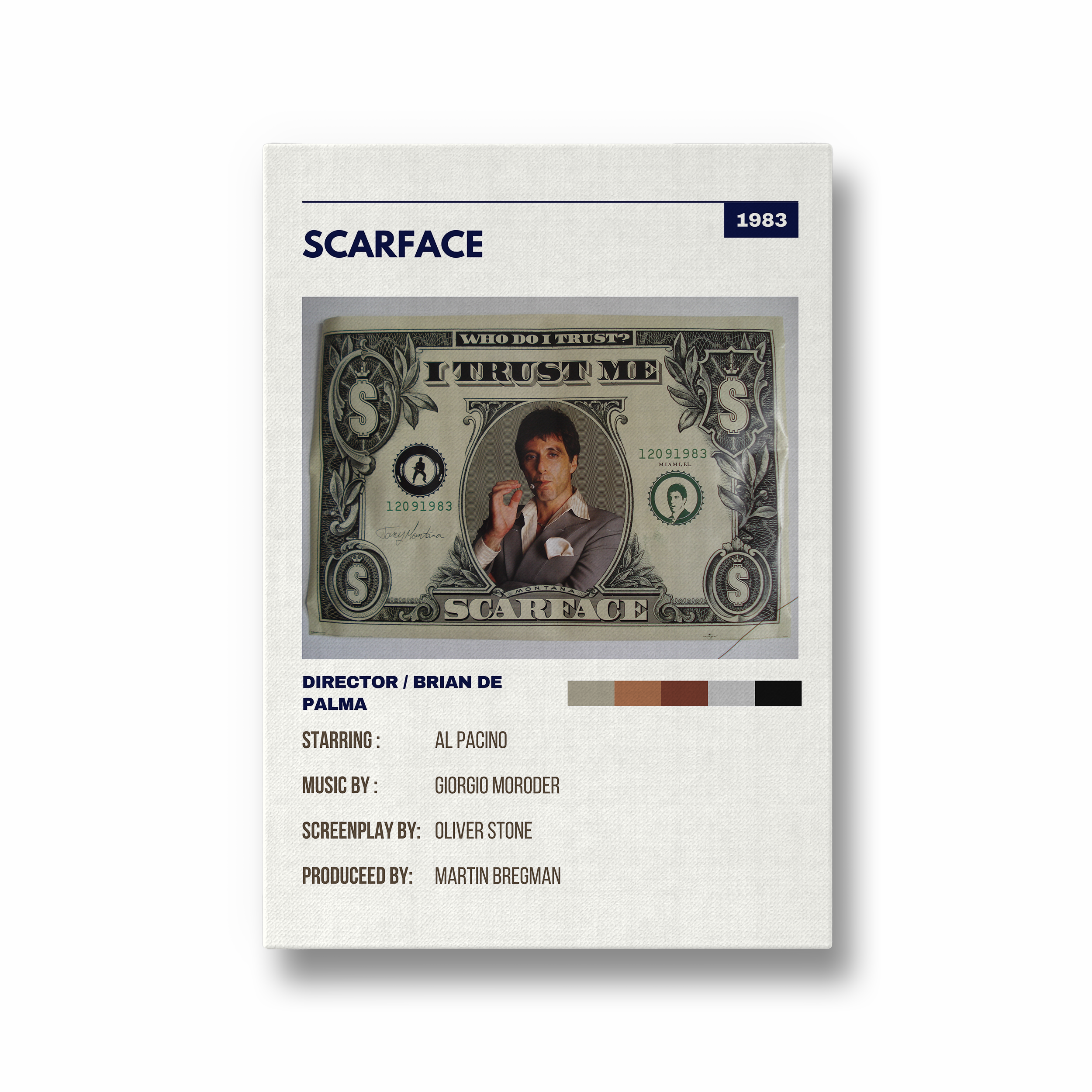 Scarface Retro Wall Art