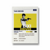 Taxi Driver Retro Wall Art