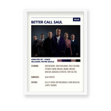 Better Call Saul Retro Wall Art - The Mortal Soul