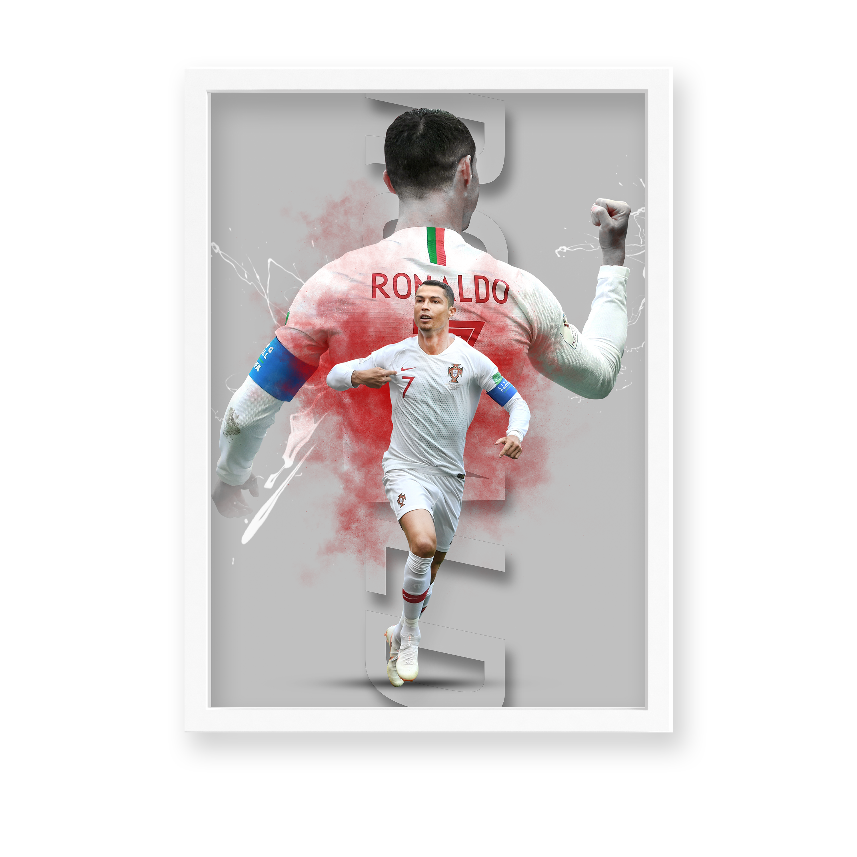 Cristiano Ronaldo Wall Art - The Mortal Soul