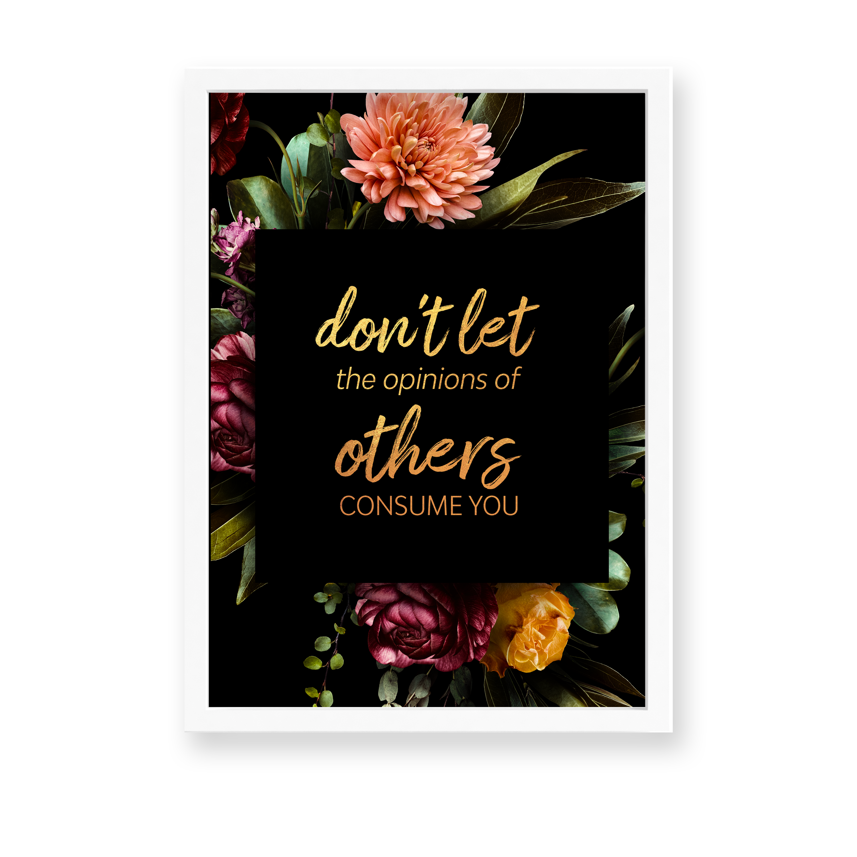 Don't let opinions of others Wall Art - The Mortal Soul