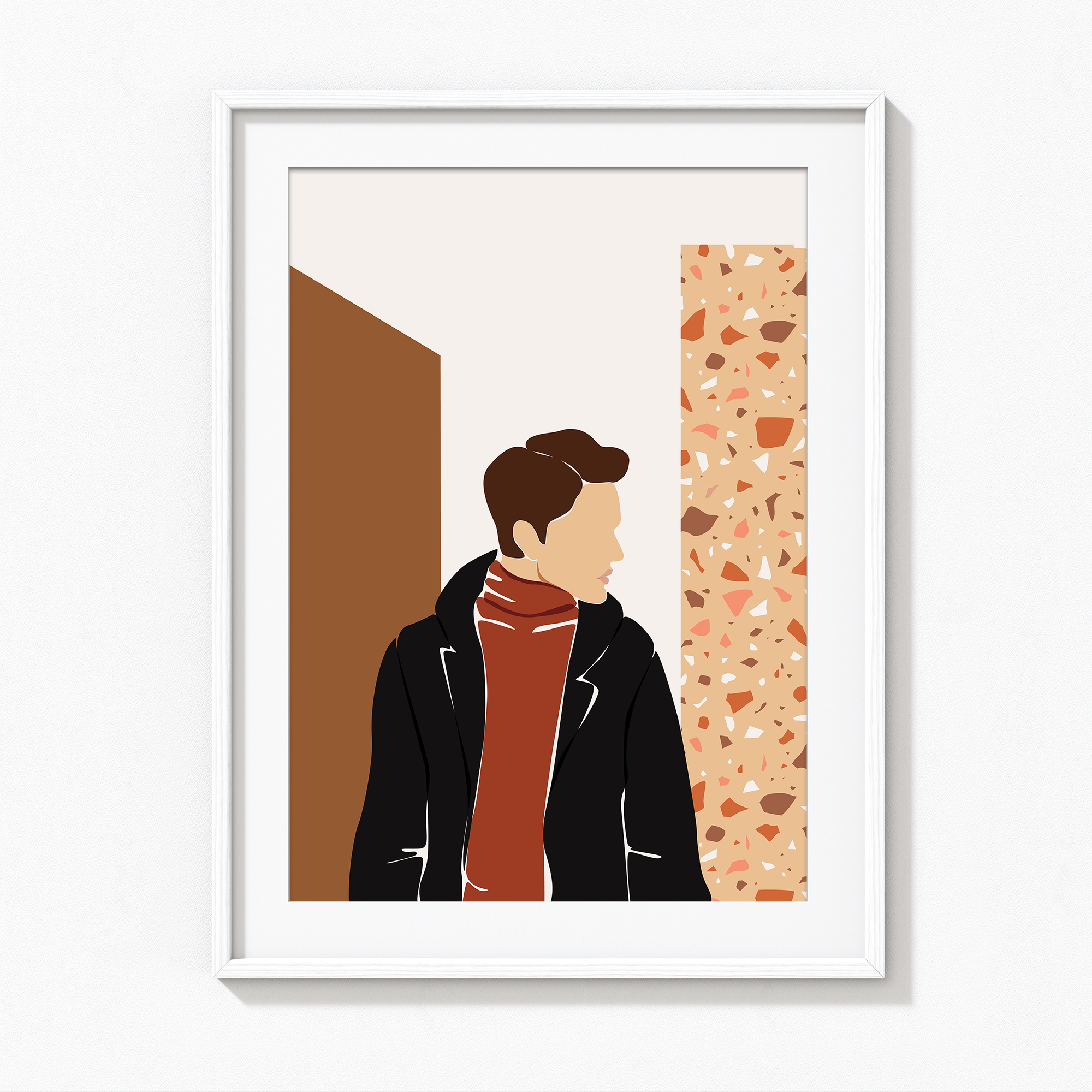 Crush - Modern Wall Art - The Mortal Soul