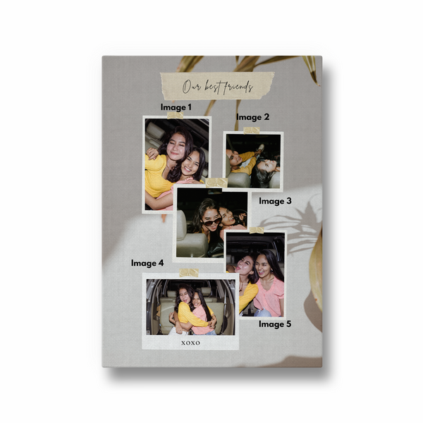 Best friends Collage Wall Art - The Mortal Soul