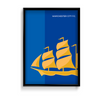 Manchester City F.C. Ship Premium Wall Art - The Mortal Soul