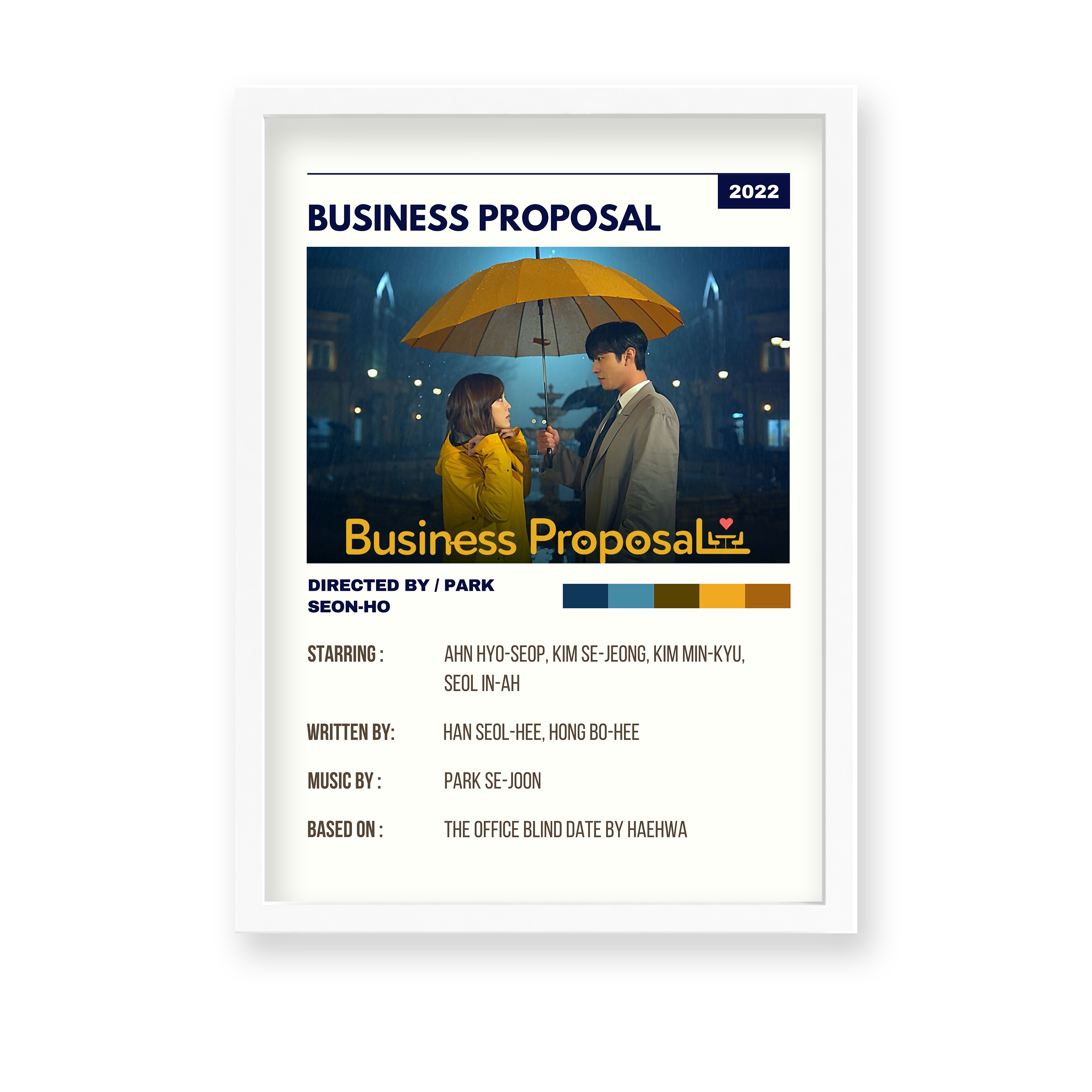 Business Proposal Retro Wall Art - The Mortal Soul