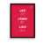 Live well, laugh often, love much Poster - The Mortal Soul