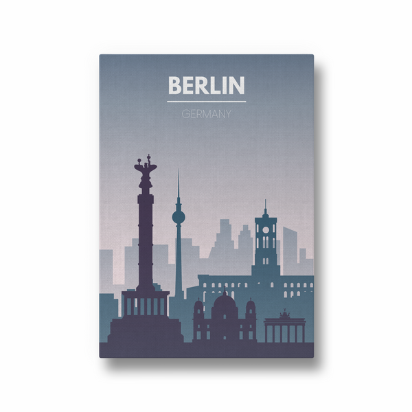 Berlin Minimal Wall Art - The Mortal Soul