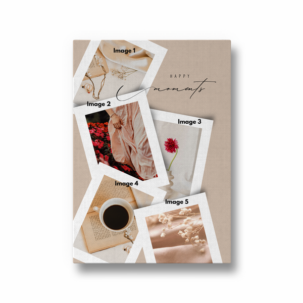 Postcard style Collage Wall Art - The Mortal Soul