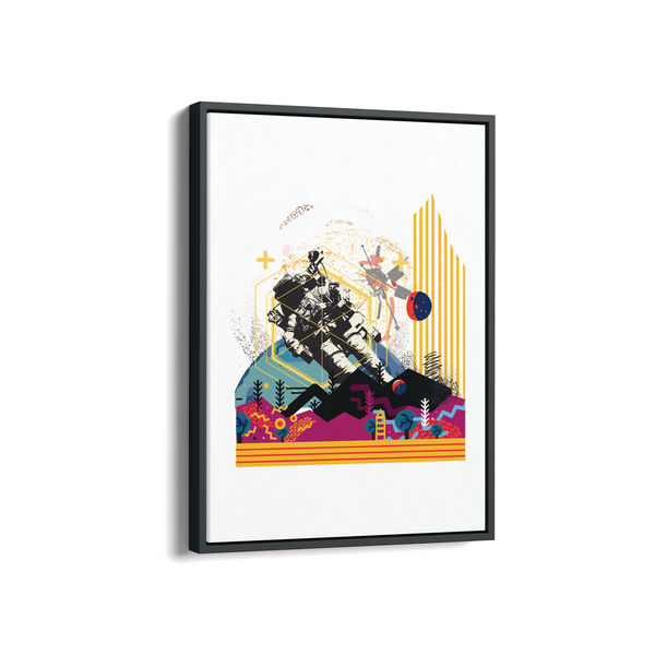 Interplanetary Mission - Abstract Poster - The Mortal Soul
