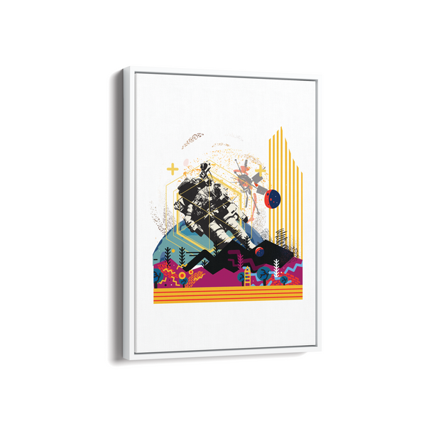 Interplanetary Mission - Abstract Poster - The Mortal Soul