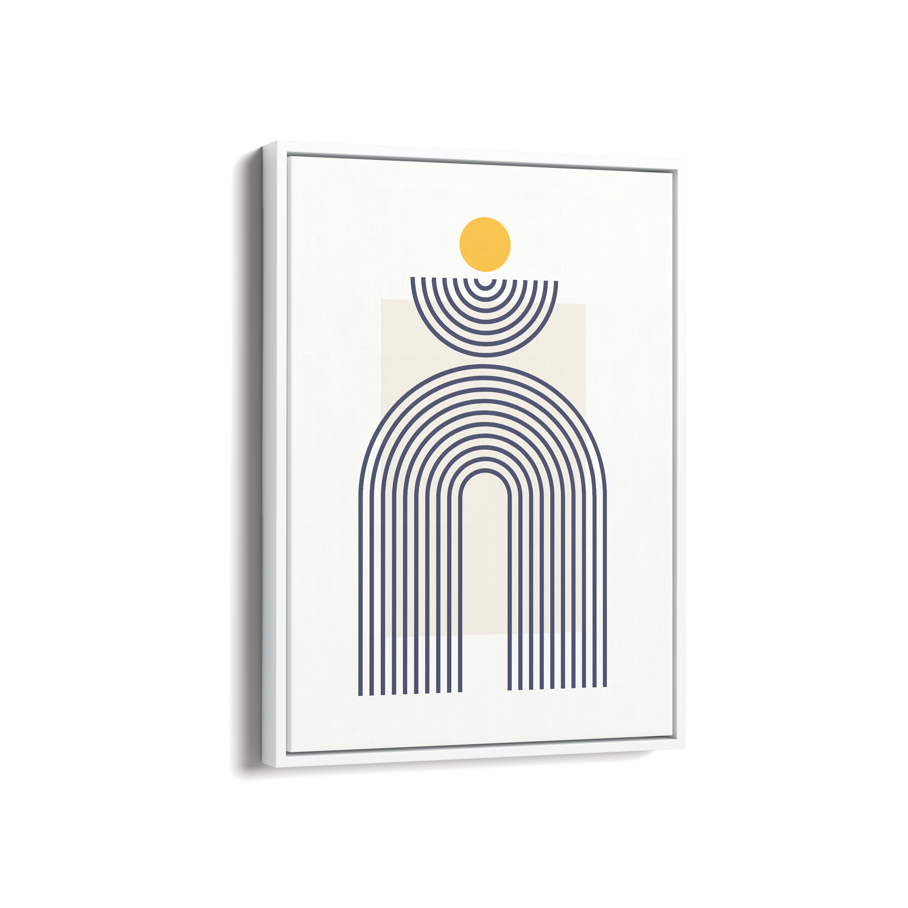 Geometric Lines Art - The Mortal Soul