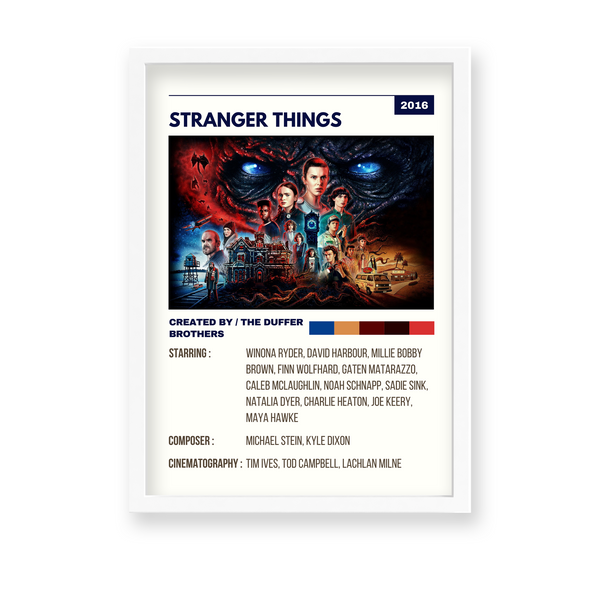 Stranger Things Retro Wall Art - The Mortal Soul
