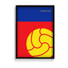 FC Barcelona football logo Premium Wall Art - The Mortal Soul