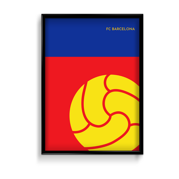 FC Barcelona football logo Premium Wall Art - The Mortal Soul