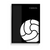FC Barcelona football logo Dark Premium Wall Art - The Mortal Soul