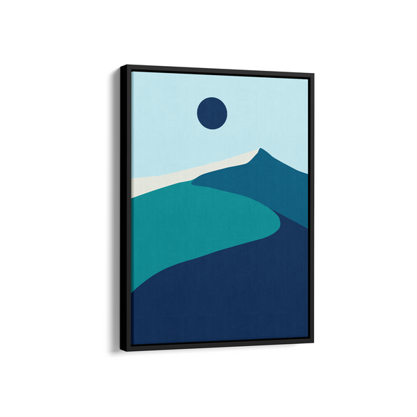Blank Dust Landscape Modern Wall Art - The Mortal Soul