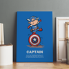 Captain America Kid Poster - The Mortal Soul