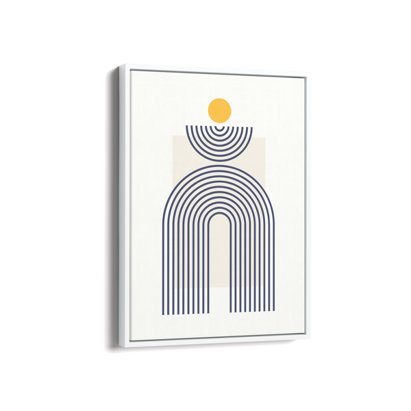 Geometric Lines Art - The Mortal Soul