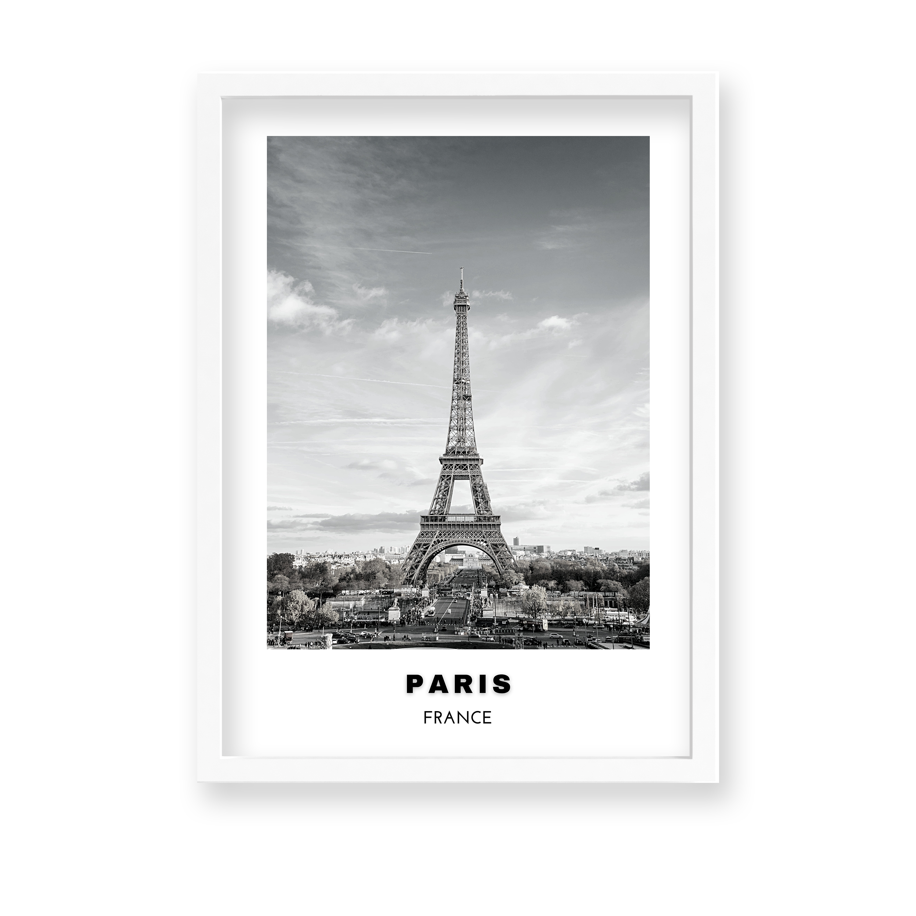 Paris City Art (B&W) - The Mortal Soul