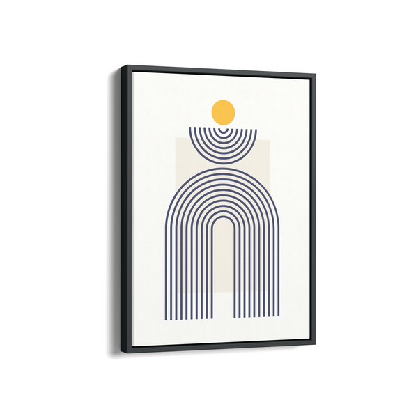 Geometric Lines Art - The Mortal Soul