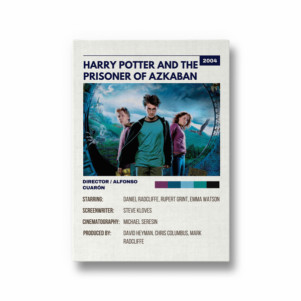 Harry Potter and the Prisoner of Azkaban Retro Wall Art - The Mortal Soul