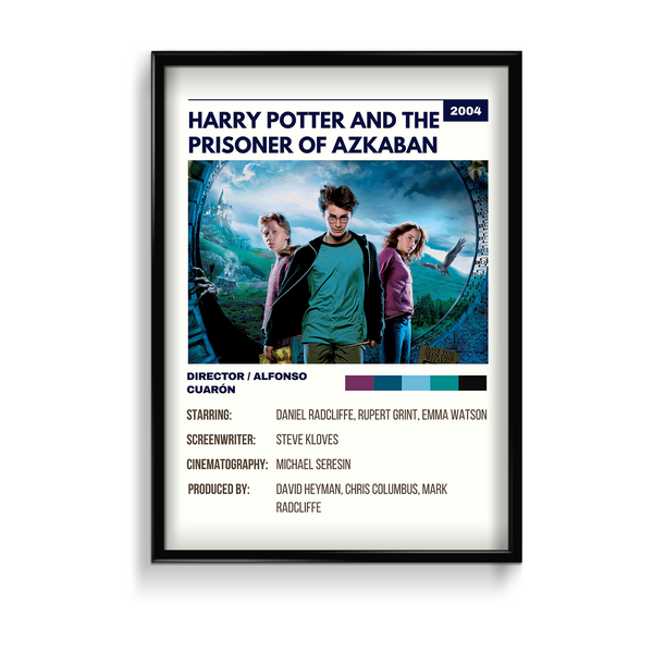 Harry Potter and the Prisoner of Azkaban Retro Wall Art - The Mortal Soul