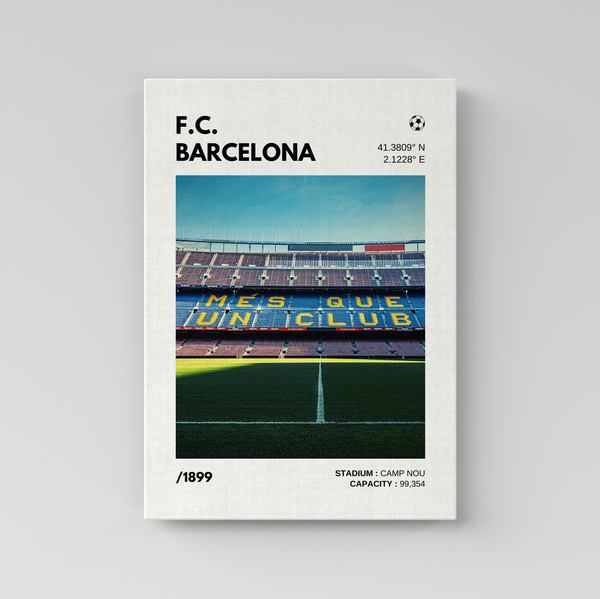 Barcelona F.C. Premium Wall Art - The Mortal Soul