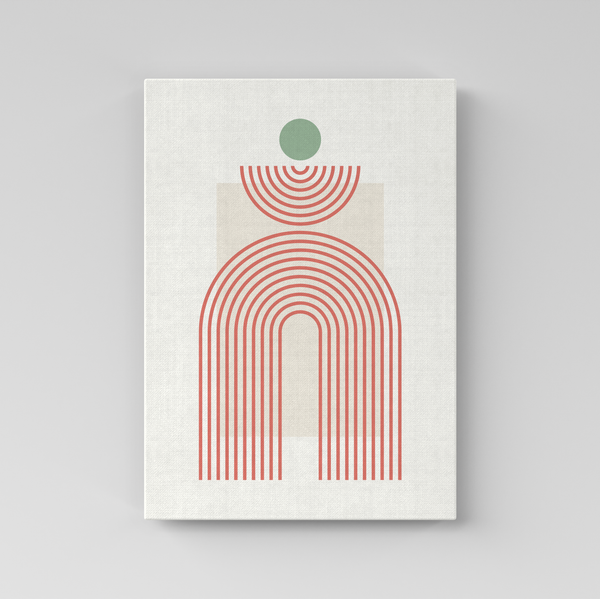 Geometric Lines Style 2 Art - The Mortal Soul