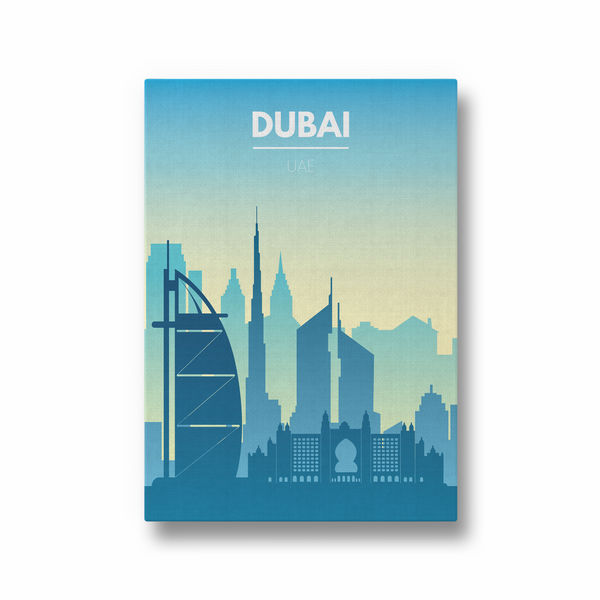 Dubai Minimal Wall Art - The Mortal Soul