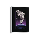 Flying Space Suit - Abstract Poster - The Mortal Soul