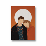 Together Always - Modern Wall Art - The Mortal Soul